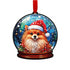 Pomeranian Snow Globe Decoration